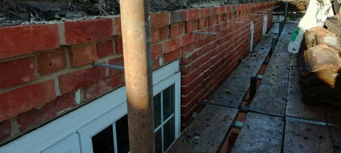 Replacing Damaged Brickwork